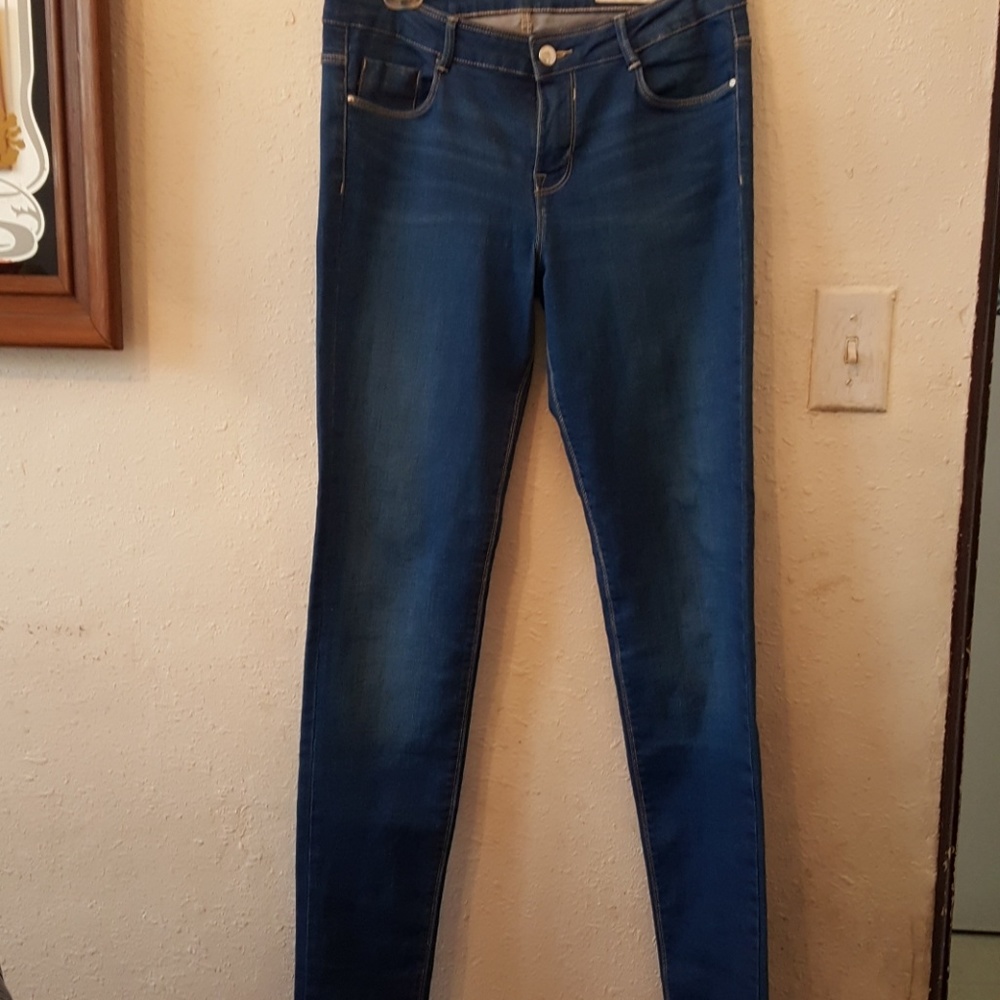 TRF denim Zara blue jeans